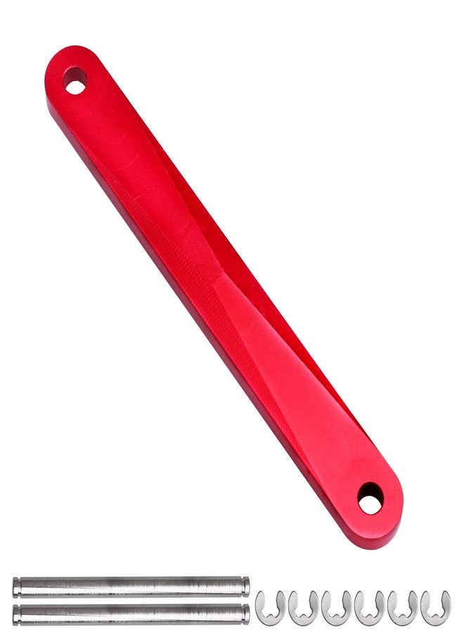 CrazyHobby Aluminum Tie Bar and Suspension Hinge Pins for 1/10 Traxxas Slash 2WD Stampede Rustler VXL Bandit, Replaces 2532 2640 (Red) - Image 1